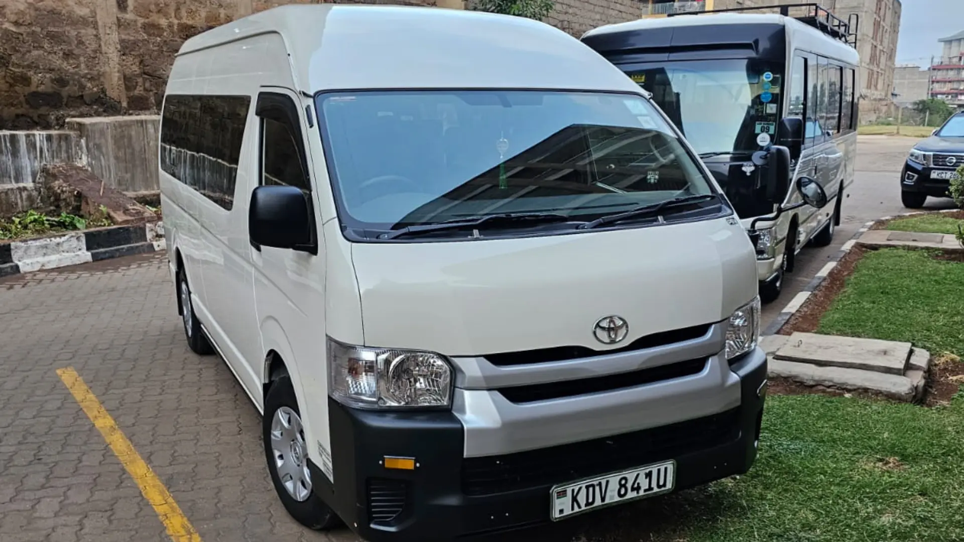 Comfortable passenger bus for transport services in Kenya